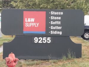 L&W Supply Sandy, Utah Front Sign
