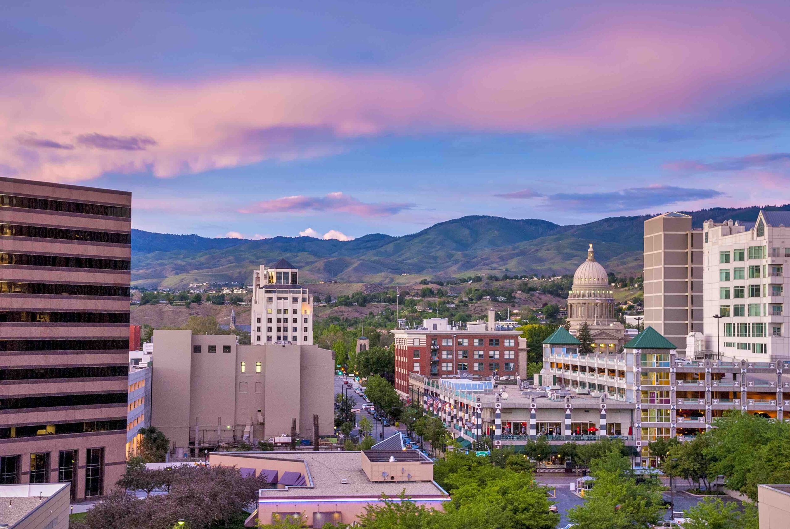 Boise Idaho cityscape