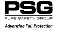 PSG - Pure Safety Group : Advancing Fall Protection - Logo