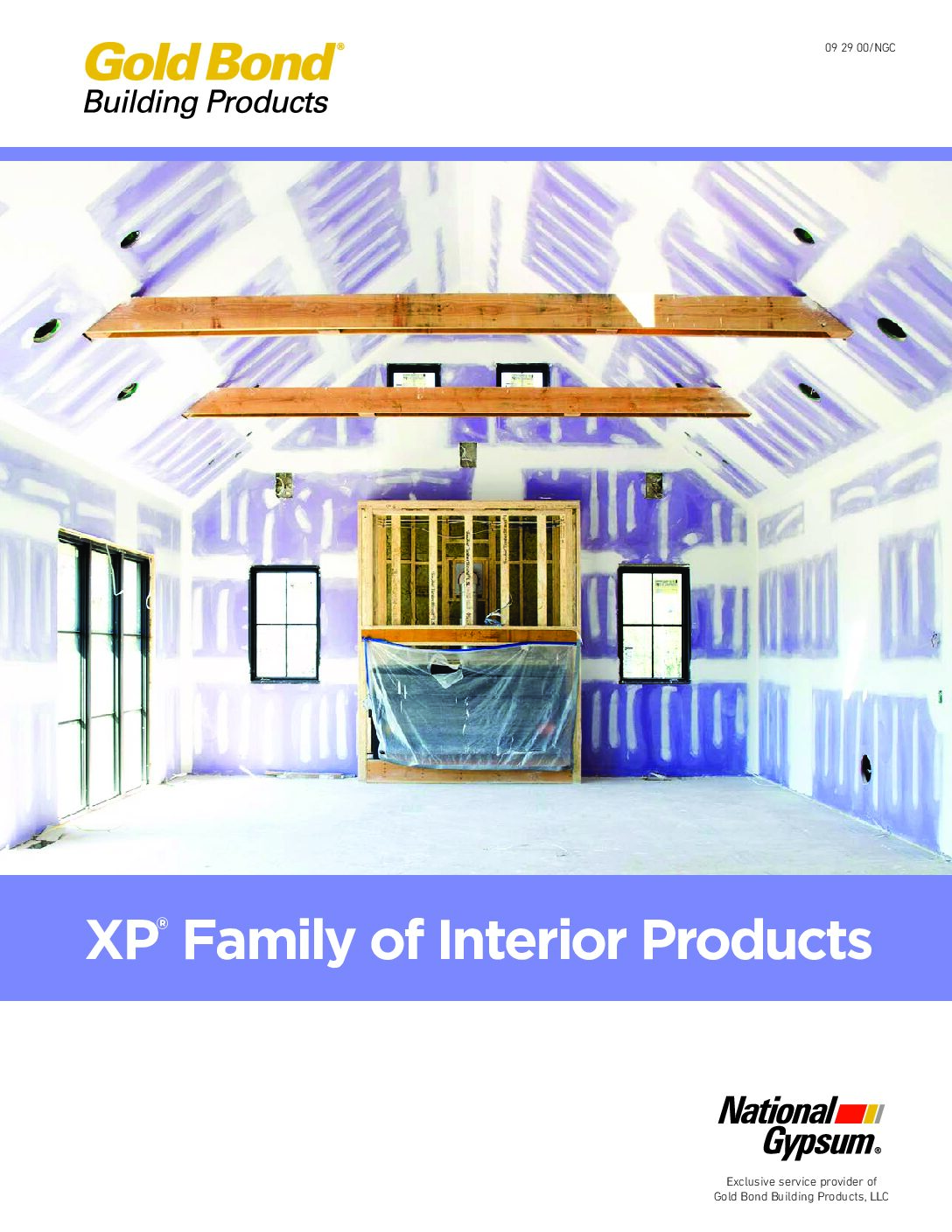 Gold Bond XP High Strength Family of Interior Products Brochure - Document Screen Grab