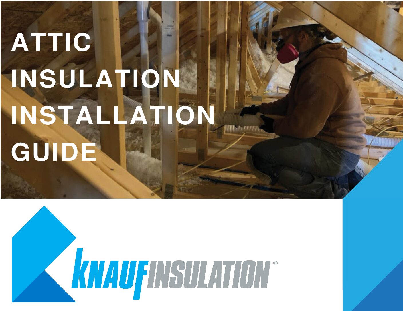 Knauf Attic Insulation Installation Guide - Document Screen Grab