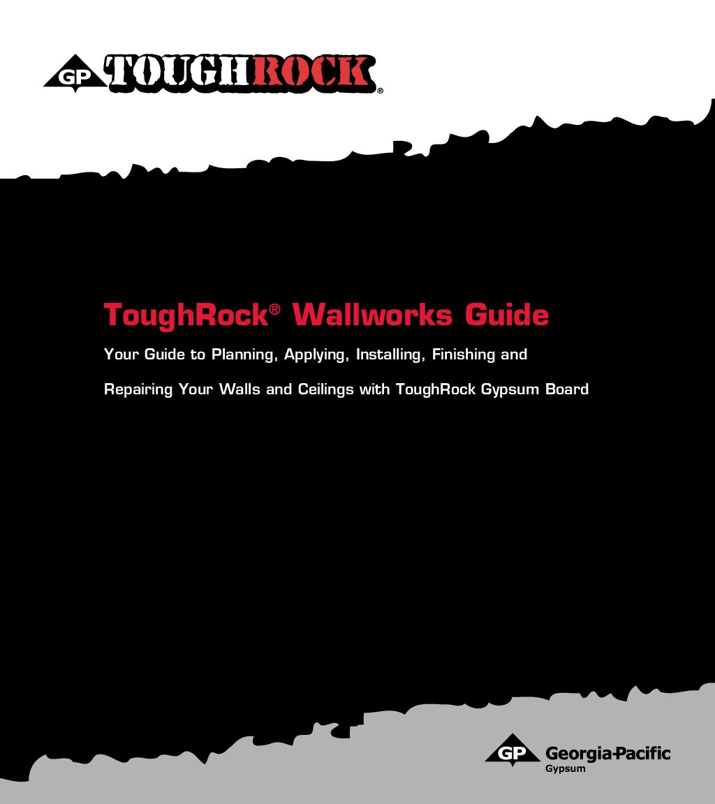 ToughRock Gypsum Board Wallworks Technical Guide - Document Screen Grab