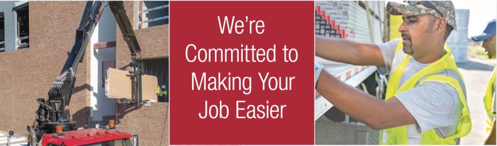 We're committed to making your job easier
